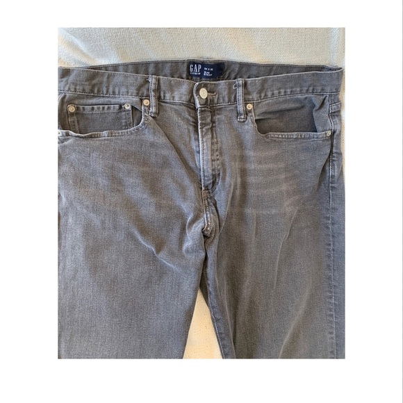 GAP Black Denim Slim jeans (size 34 x 32) - Picture 2 of 4